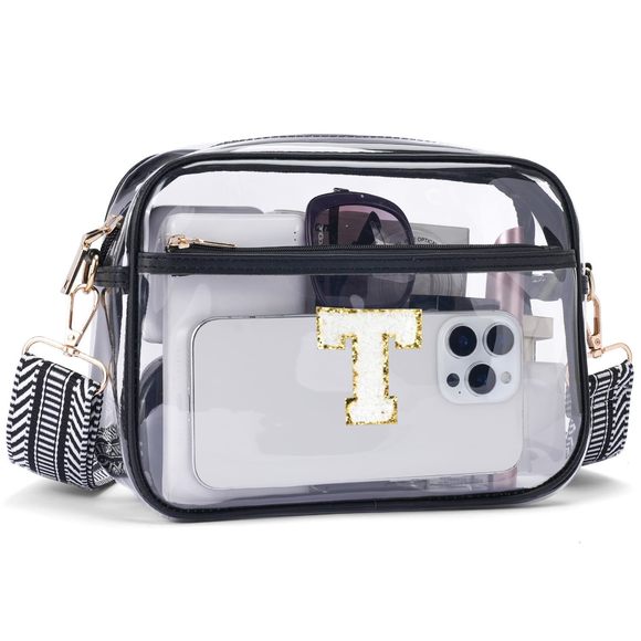 Clear Crossbody Bags Trendy, Stadium Aroved Clear Purses Cross :'D - Picture 1 of 6